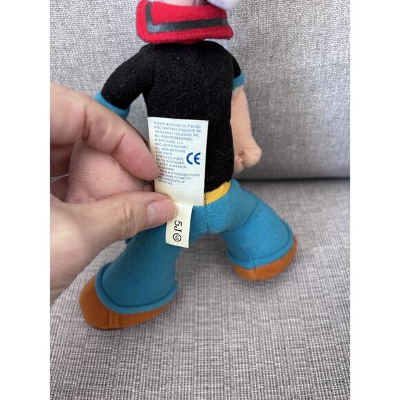 Vintage 2002 Applause 10" Popeye Plush Stuffed Toy - Picture 5 of 6